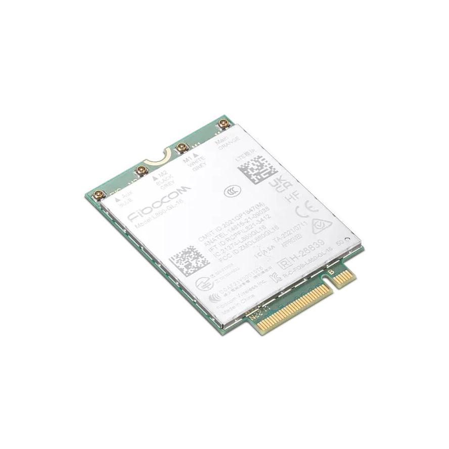 Lenovo Fibocom L860-GL-16 4G LTE CAT16 M.2 WWAN Module (4XC1M72796)