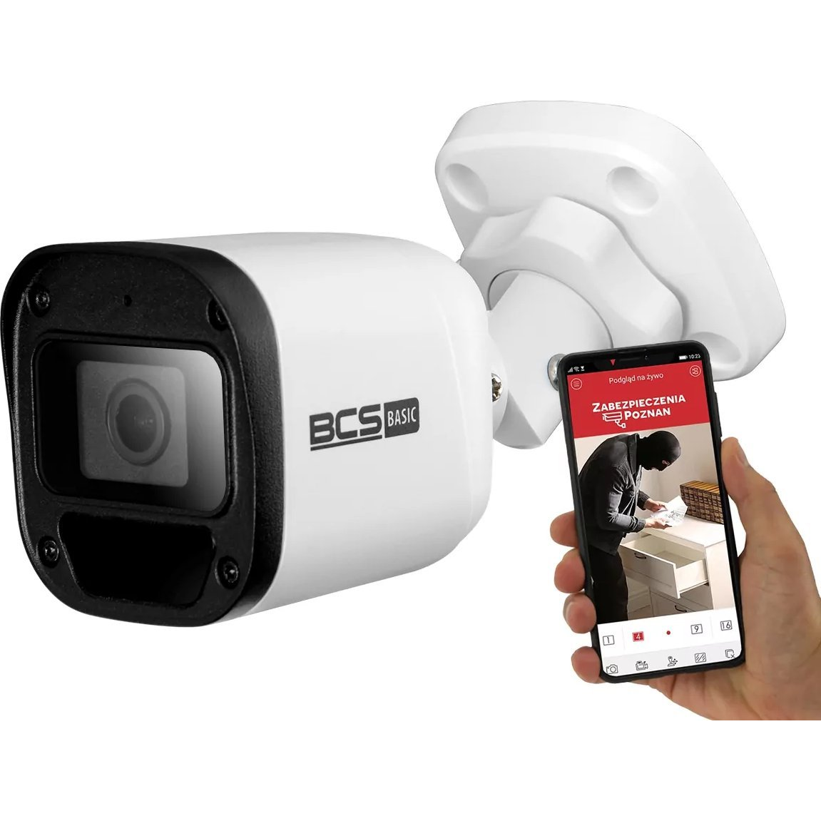 BCS BCS-B-TIP15FR3(2.0) 5MP-os IP kamera mikrofonnal és IP67-es házzal (BCS-B-TIP15FR3(2.0))