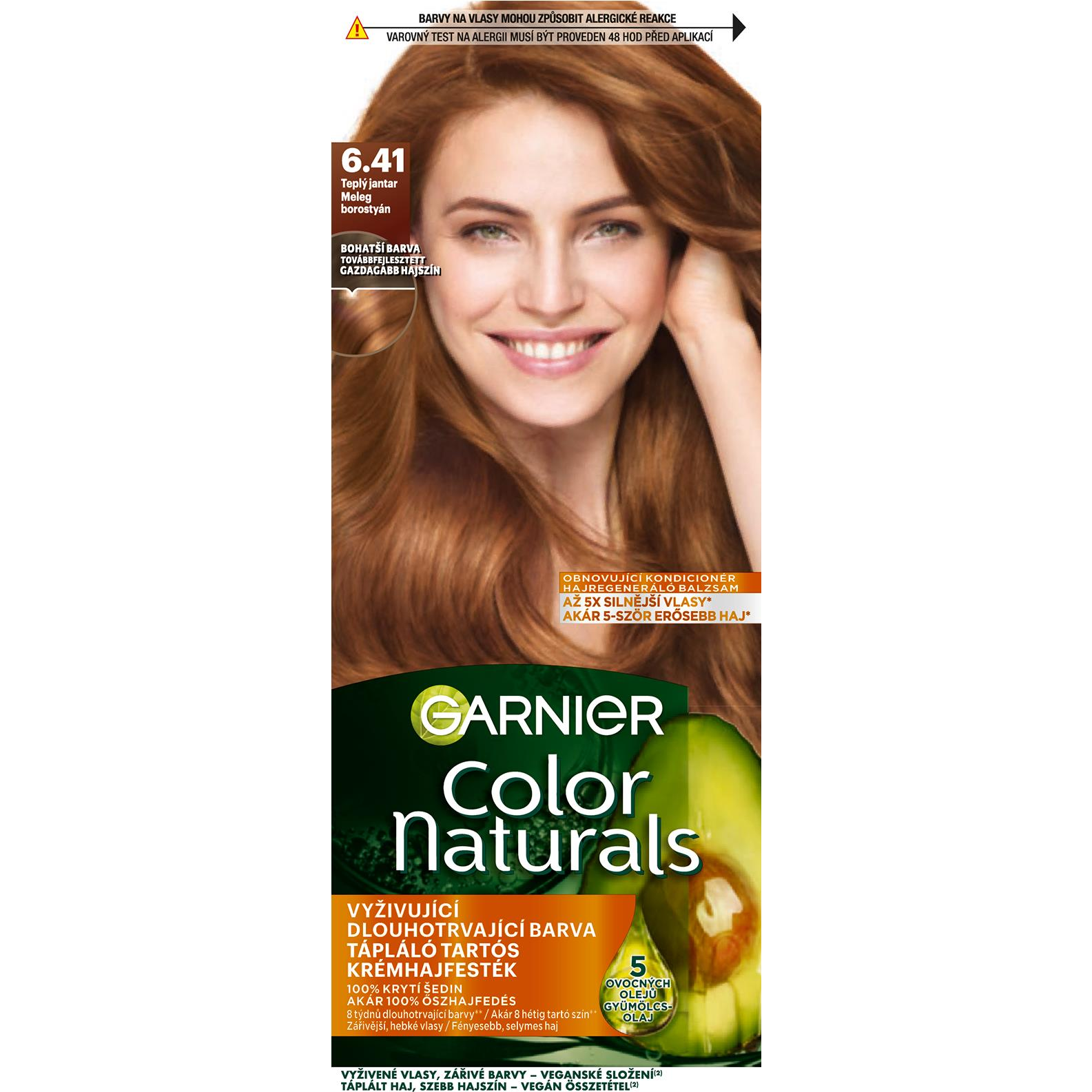 GARNIER Color Naturals 6.41 Meleg borostyán (3600542601566)