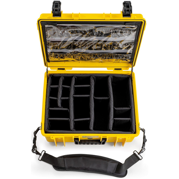 B&W Outdoor Case 6000 Elsősegély felszerelés táska - Sárga