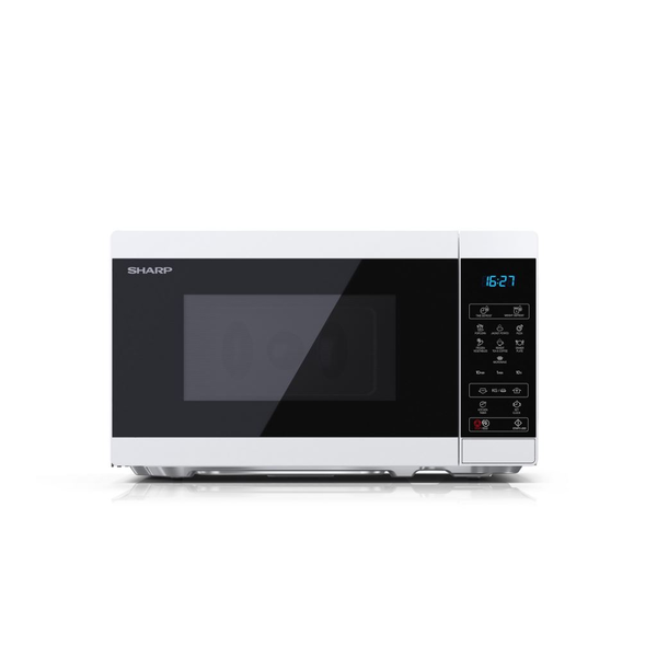 Sharp YC-MS02E-W forno a microonde Superficie piana Solo microonde 20 L 800 W Nero, Bianco