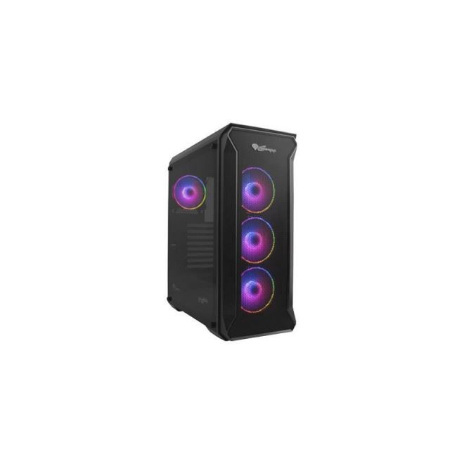 Genesis IRID 505 ARGB táp nélküli ablakos ház fekete (NPC-1518) (NPC-1518)