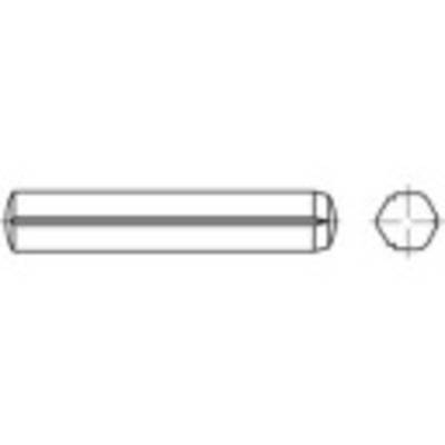 TOOLCRAFT Hasított rögzítőszeg DIN 1473 12 mm Acél 250 db 136209 (136209)