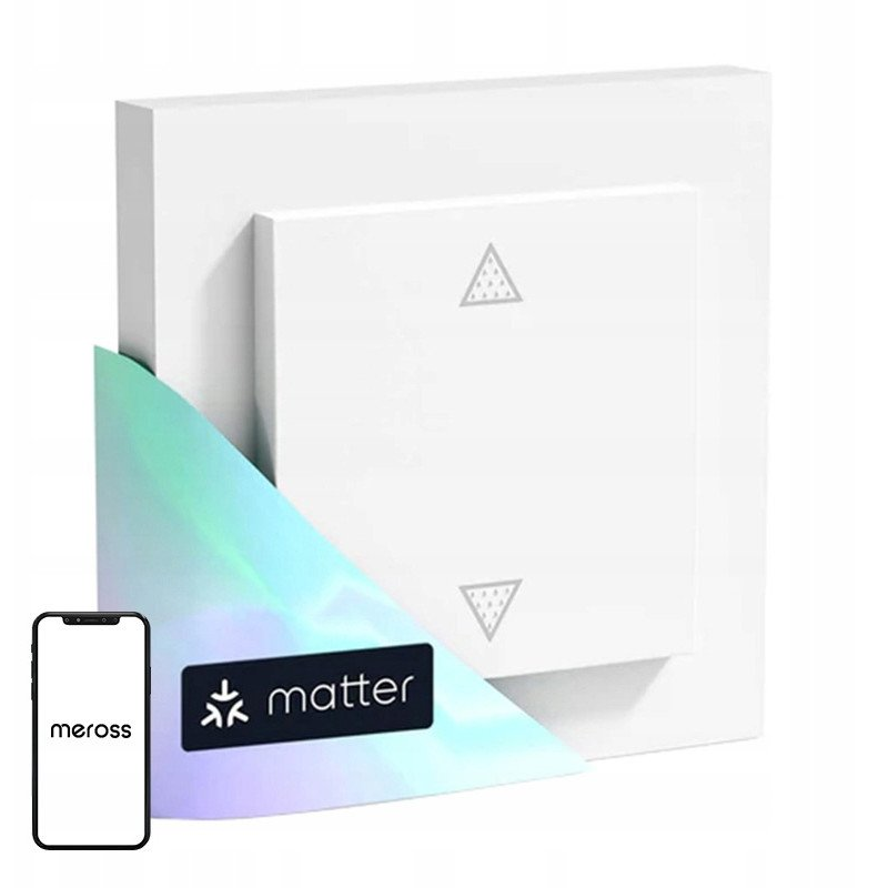 MEROSS MRS105MA-EU WiFi intelligens redőnykapcsoló (Matter) (MRS105MA-EU)