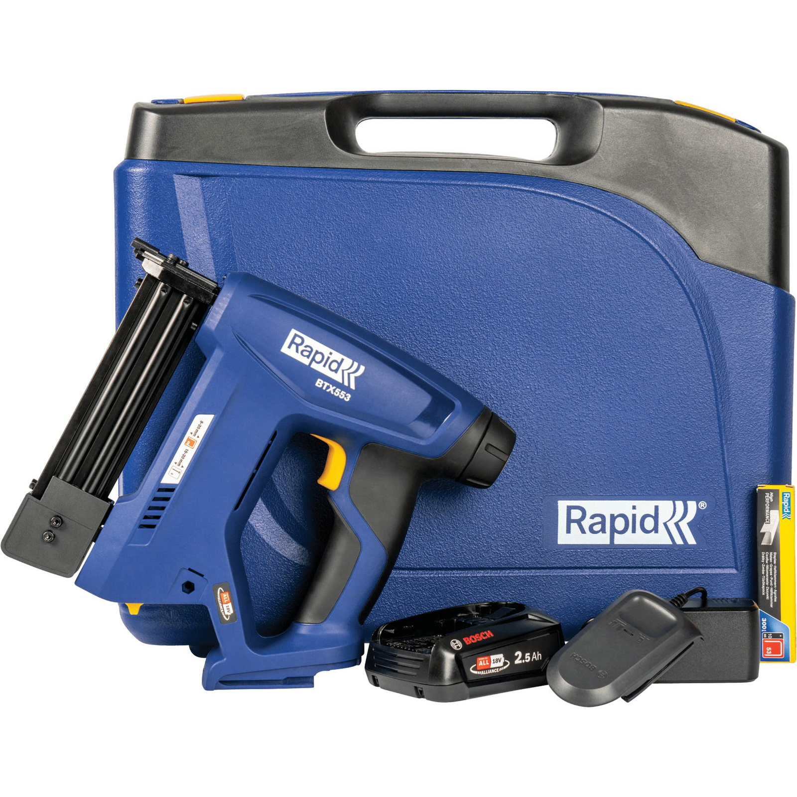 Rapid BTX553 Akkus tűzőpisztoly, kofferban (5001506)