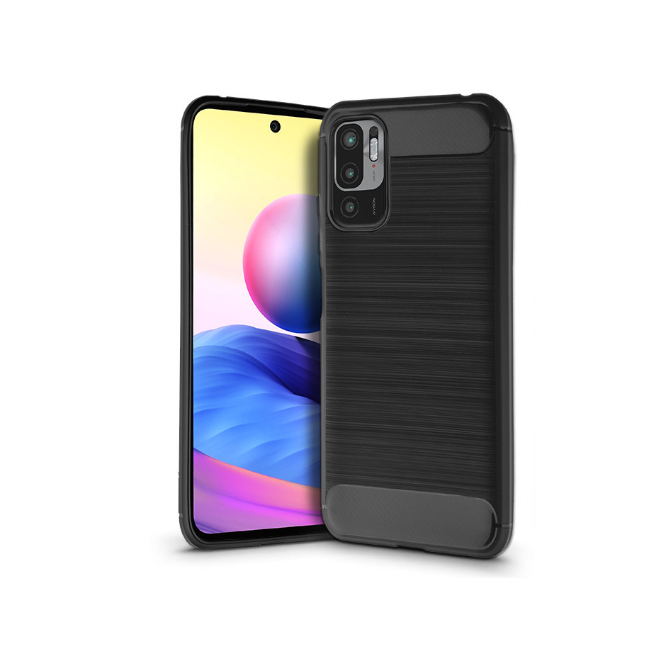Xiaomi Redmi Note 10 5G/Poco M3 Pro 5G szilikon hátlap - Carbon - fekete (PT-6196)