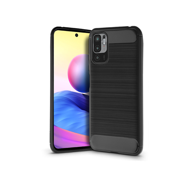 Xiaomi Redmi Note 10 5G/Poco M3 Pro 5G szilikon hátlap - Carbon - fekete
