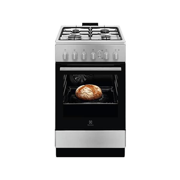 Electrolux LKG504011X Gáztűzhely 50cm Rozsdamentes Acél (943003589)