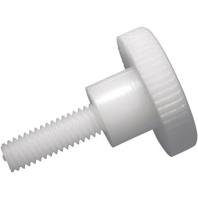 Toolocraft kézi szorítású poliamid csavar, M4 x 10 mm, DIN 465, 10 db 830387 (830387)