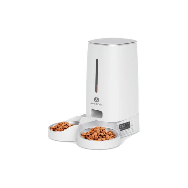 Molly&Cody Lucky Automata háziállat etető 4L - Fehér