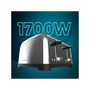 Hriankovač Cecotec 8435484048286 strieborný/sivý 1700 W