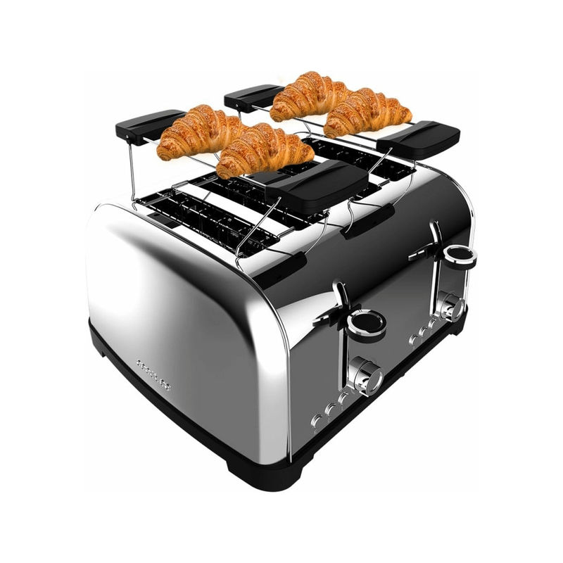 Toastin time 1700 Double Inox toaster - kenyérpirító / 04828 (04828)