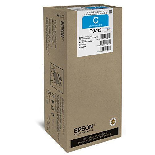 Epson T9742 inktcartridge 1 stuk(s) Origineel Extra (Super) hoog rendement Cyaan