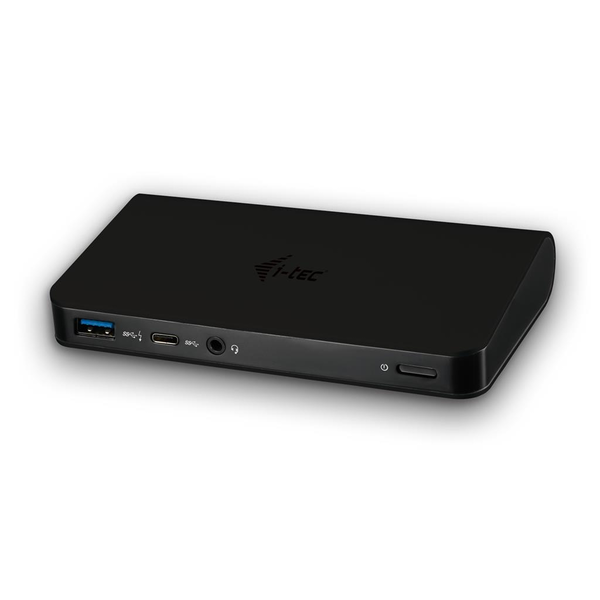 I-tec C31DUALDOCKPD USB-C Dokkoló - Fekete