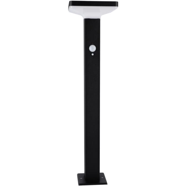 Tesla LED napelemes kerti lámpa TS501, 50 cm, akár 400 lumen, 3000 K, PIR, IP44 (ZSALU5-1)