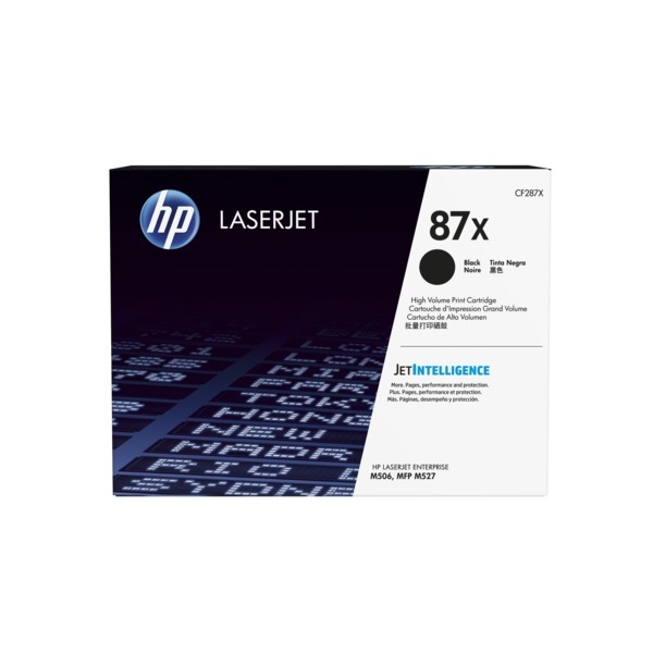 HP 87X High Yield Black Original LaserJet Toner Cartridge tonerová náplň 1 kusů