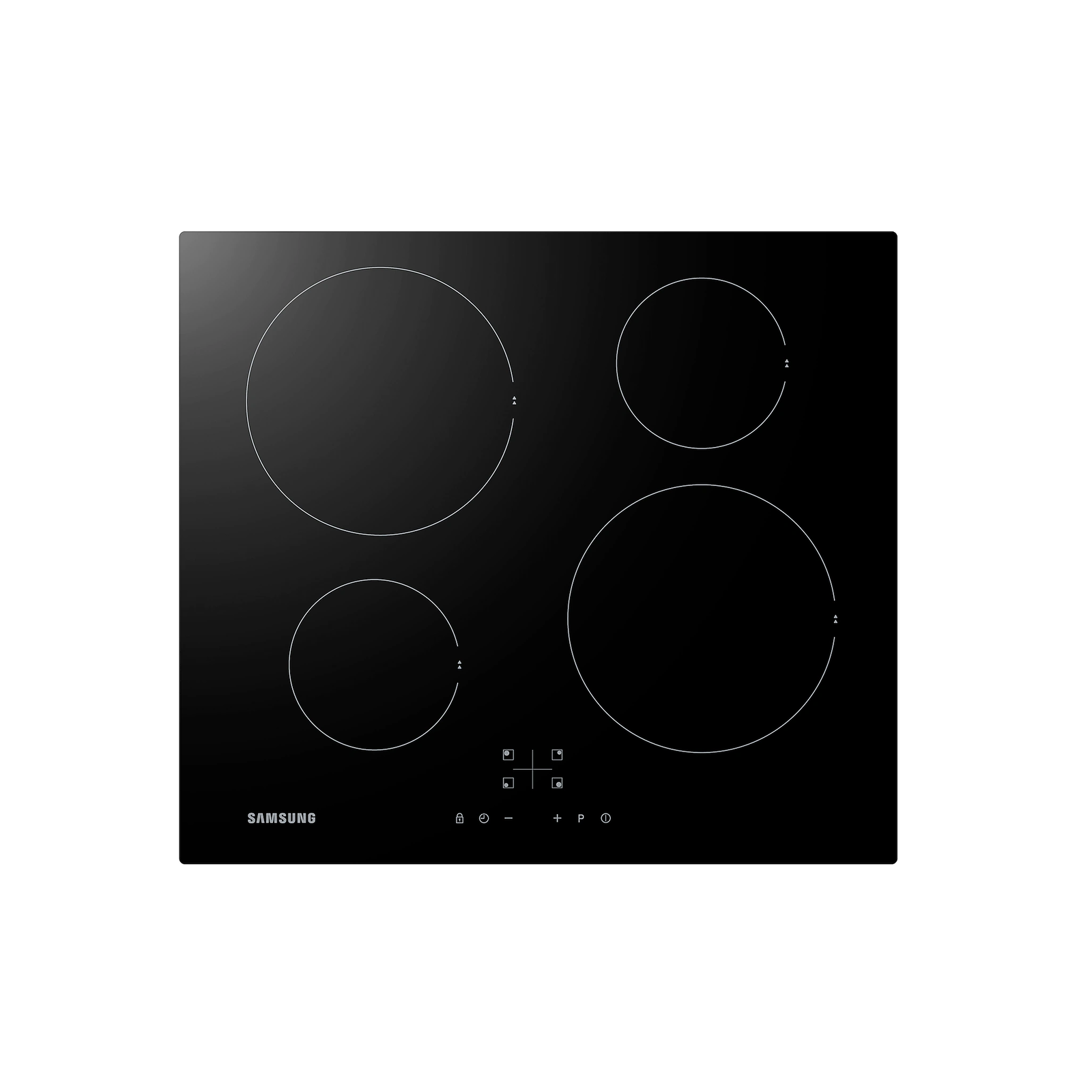 Samsung NZ64F3NM1AB főzőlap Fekete Beépített Zónás indukciós főzőlap 4 zóna (NZ64F3NM1AB/UR)