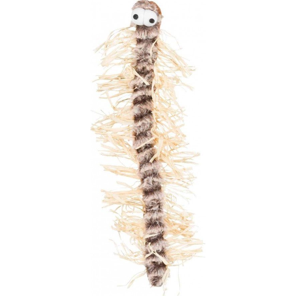 TRIXIE 45596 cicajáték plüss/raffia százlábú 33 cm