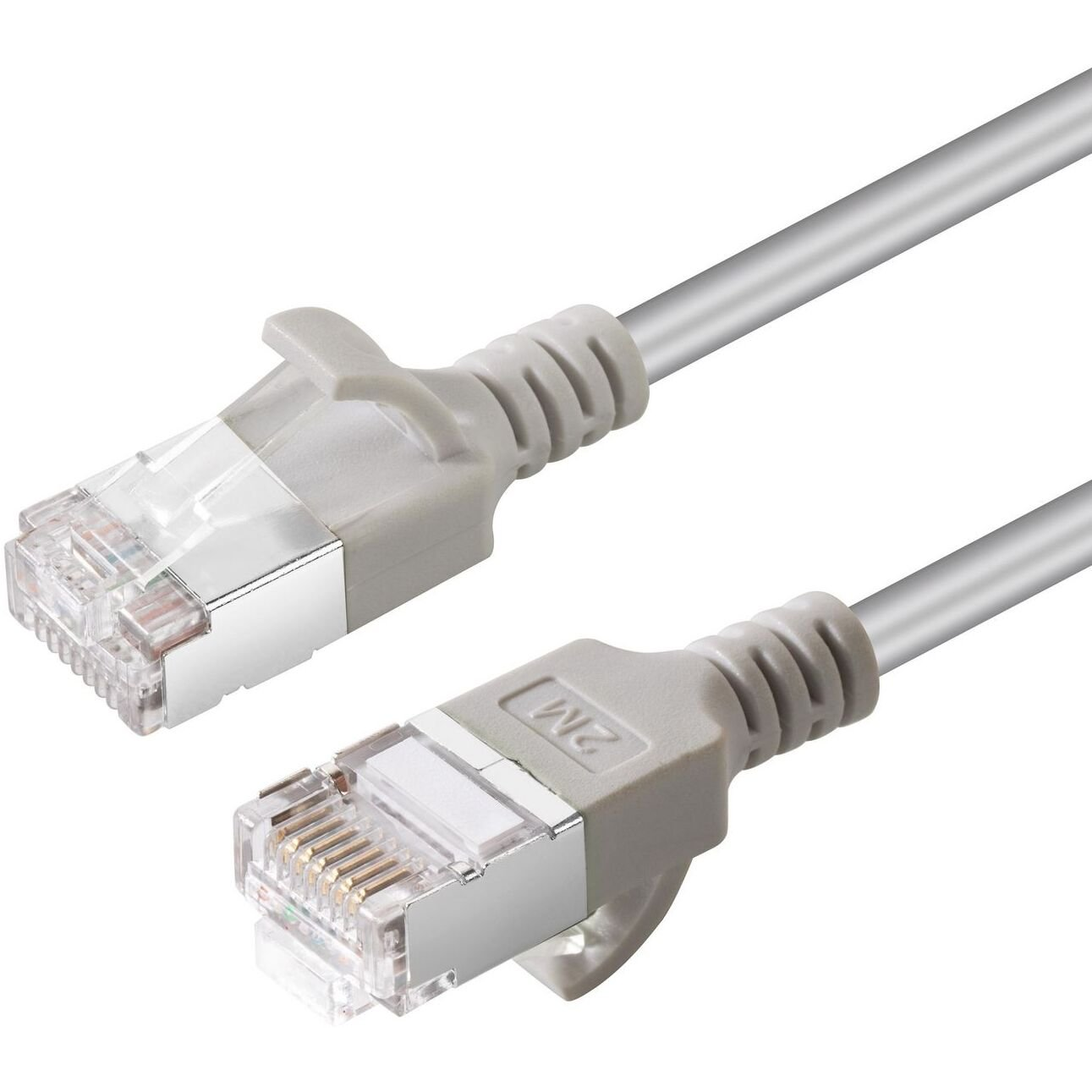 Microconnect V-FTP6A0015-SLIM hálózati kábel Szürke 0,15 M Cat6a U/FTP (STP) (V-FTP6A0015-SLIM)