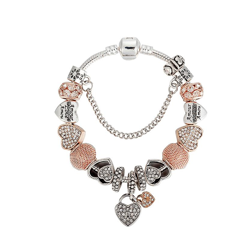 Silver Star karkötő - 17124-1 - 20cm (6833)