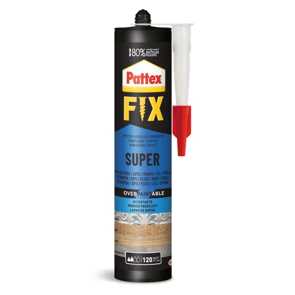 Pattex Super Fix építési-szerelési ragasztó 400g (H1437621) (H1437621)