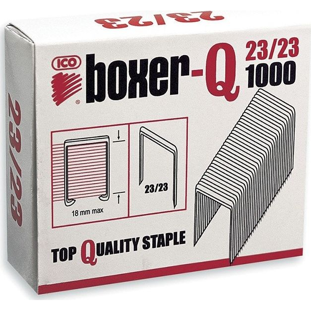 Boxer Q 23/23 Tűzőkapocs (ISAXB23/23)