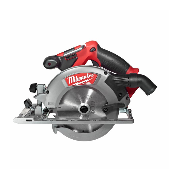 Циркуляр Milwaukee M18 CCS55-0X, 5000 RPM, 165 mm, включена чанта, червен/черен