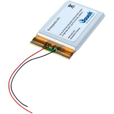 Jauch Quartz LP802036JU Speciális akku Prizmatikus Kábel LiPo 3.7 V 500 mAh (247610)