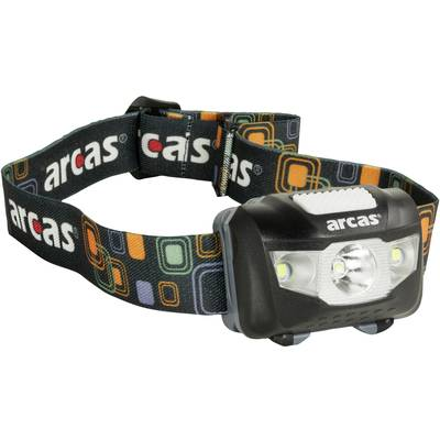 Arcas 7 Modi 5W LED Fejlámpa Elemekről üzemeltetett 160 lm (30710010) (30710010)