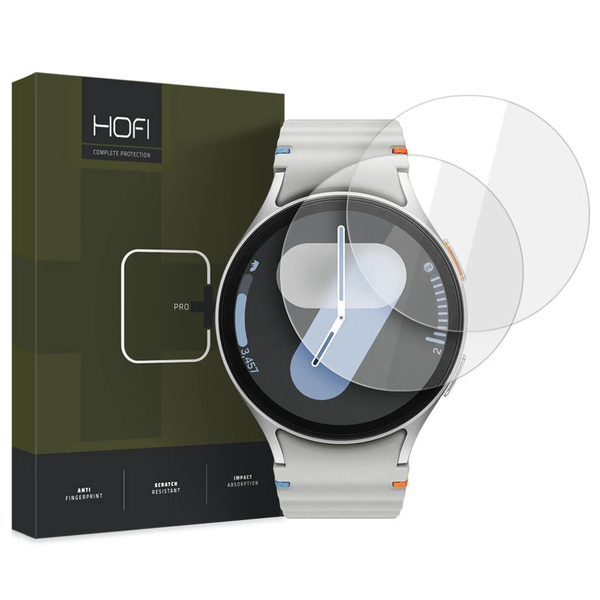 Edzett üveg HOFI GLASS PRO+ 2 db Samsung Galaxy Watch 4/5/6/7 (44 MM) készülékhez átlátszó