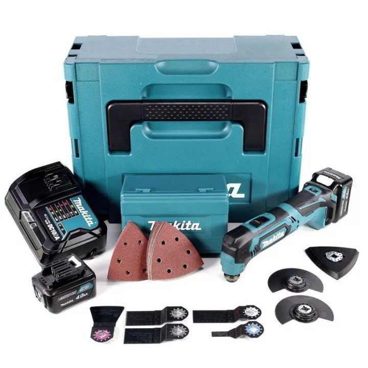 Makita TM30DSMJX5 Akkus multifunkciós szerszám készlet + MAKPAC Gr.2 + 2x4.0Ah akku (TM30DSMJX5)