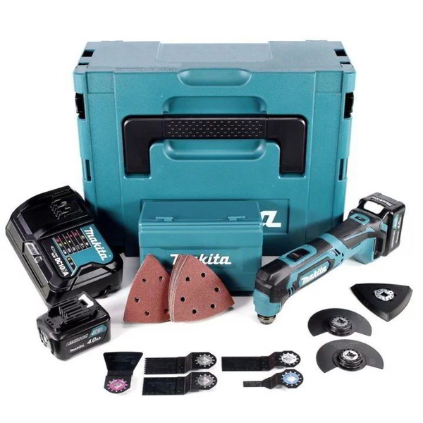 Makita TM30DSMJX5 Akkus multifunkciós szerszám készlet + MAKPAC Gr.2 + 2x4.0Ah akku