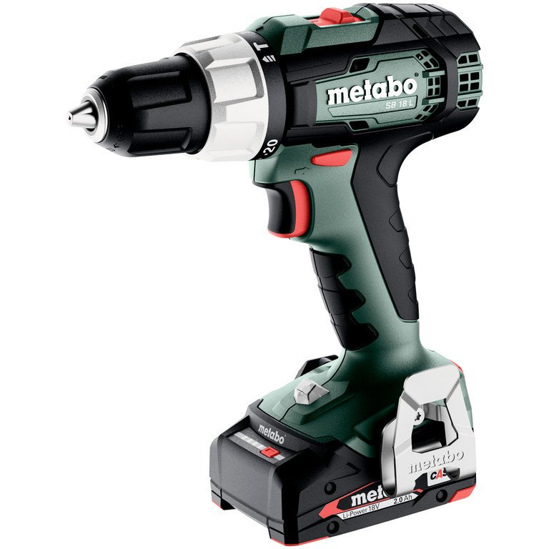 Metabo SB 18 L 614053500 Akkus ütvecsavarozó 60 Nm 18 V Vele szállított akkuk száma 2 2 Ah Lítiumion kefe nélkül, Hordtáskával, 2. akkuval, Töltővel (614053500)