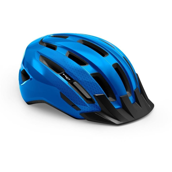 MET DOWNTOWN fényes kék M / L