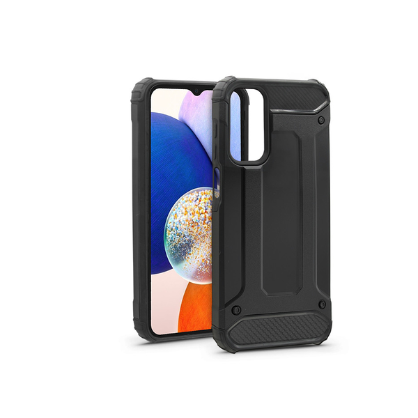 Samsung A155 Galaxy A15 4G/Galaxy A15 5G ütésálló hátlap - Armor - fekete