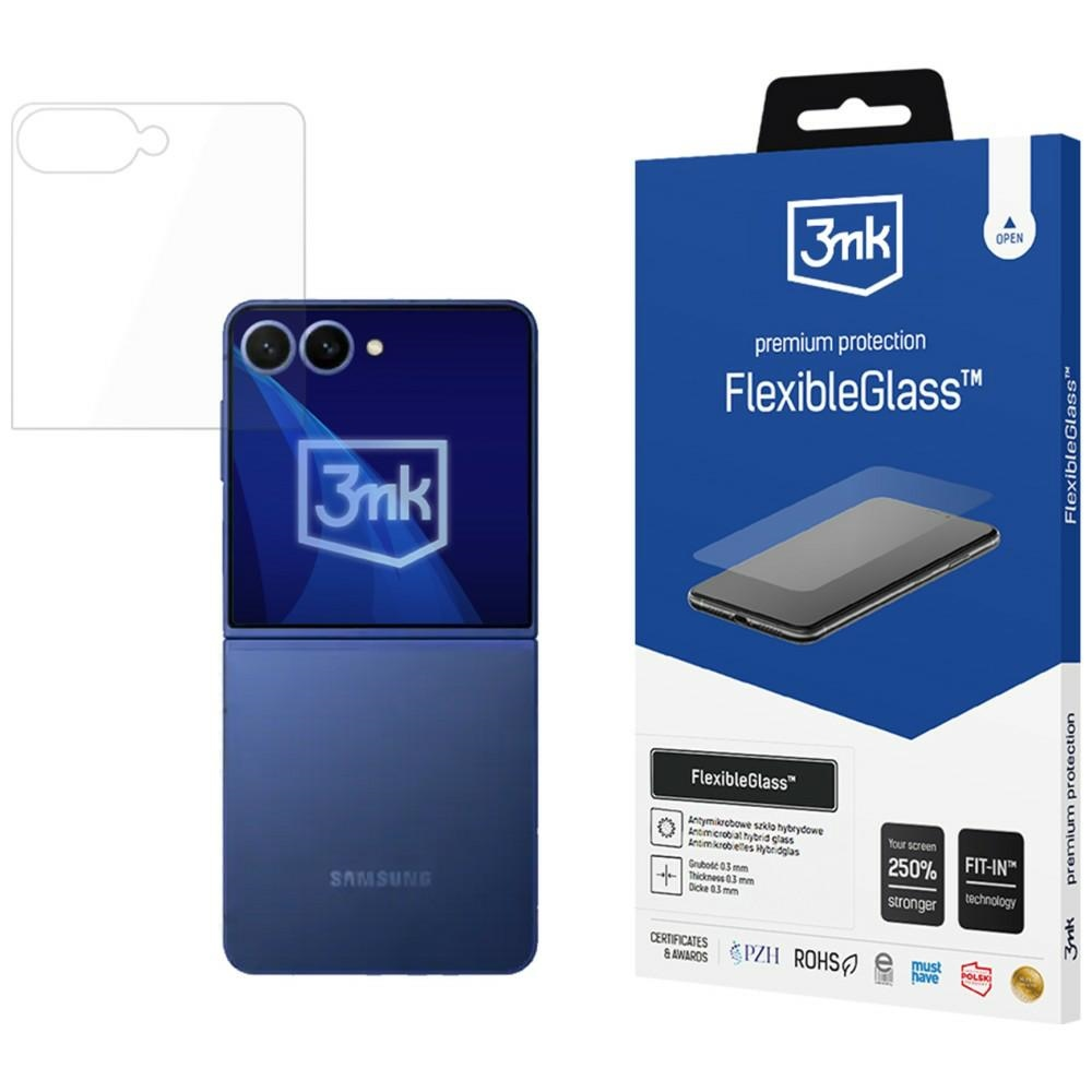 Hybridné ochranné sklo 7H 3mk FlexibleGlass pre Samsung Galaxy Z Flip 8