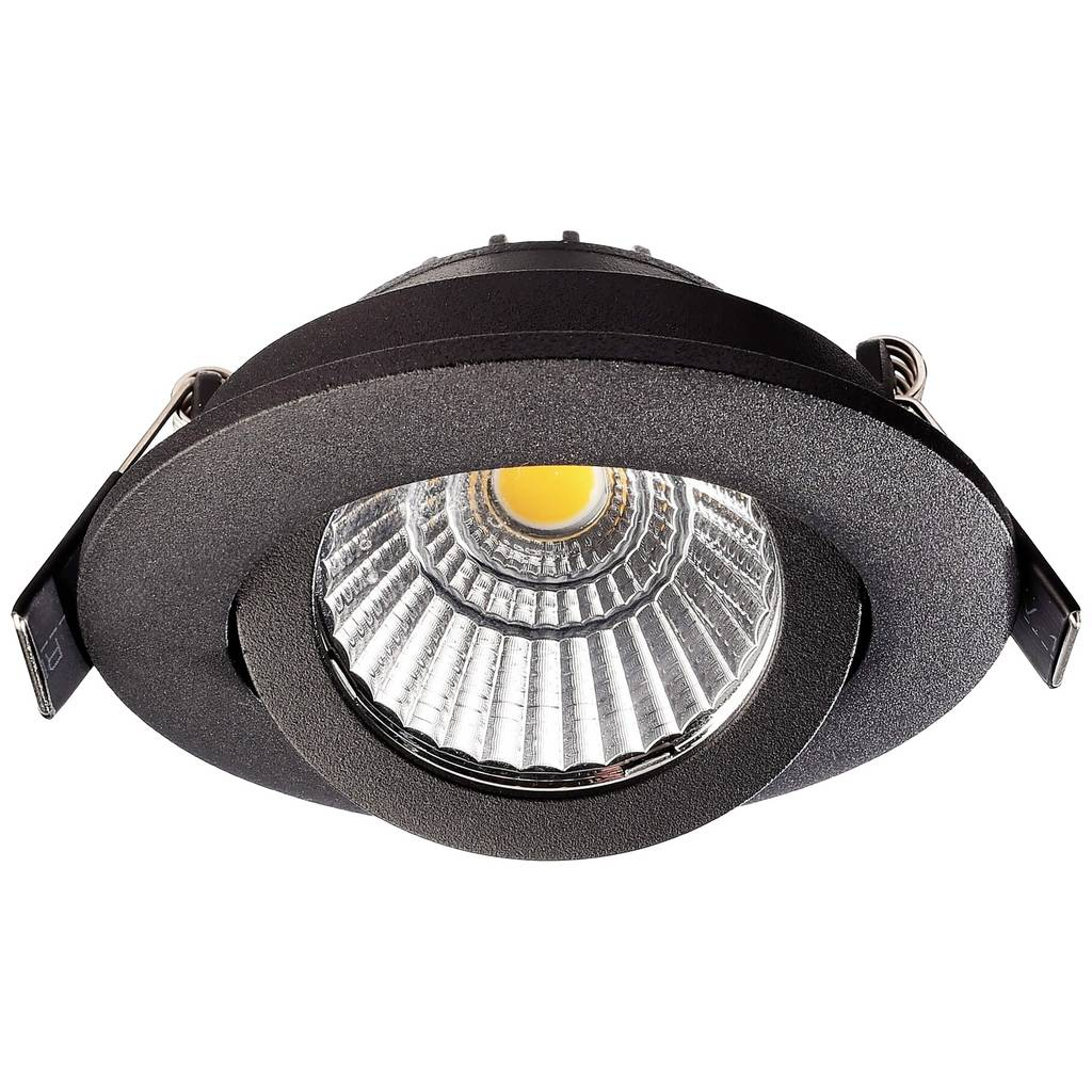 Deko Light Dione LED-es beépíthető lámpa EEK: F (A - G) LED Fixen beépített LED-es 8.50 W Fekete (565382) (565382)