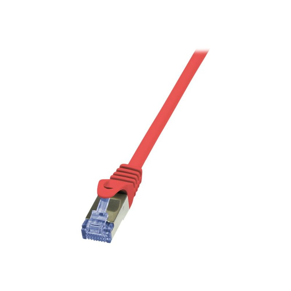 LogiLink Patchkabel CAT6A  S/FTP AWG26 PIMF  1,00m rot