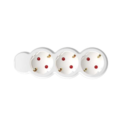 Somogyi hálózati elosztó 3 aljzat 5m fehér (NV 3-5/WH/1,5) (NV 3-5/WH/1,5)