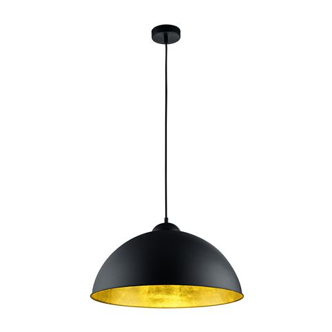 Trio 308000132 Romino II 60W fekete függesztett lámpatest (t308000132)