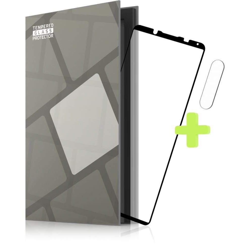 Tempered Glass Protector a Sony Xperia 5 IV készülékhez, keretes + kameravédő (TGR-SX5IV-BL)
