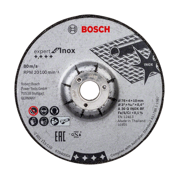 Bosch EXPERT FOR INOX hoja de sierra circular 7,6 cm 2 pieza(s)