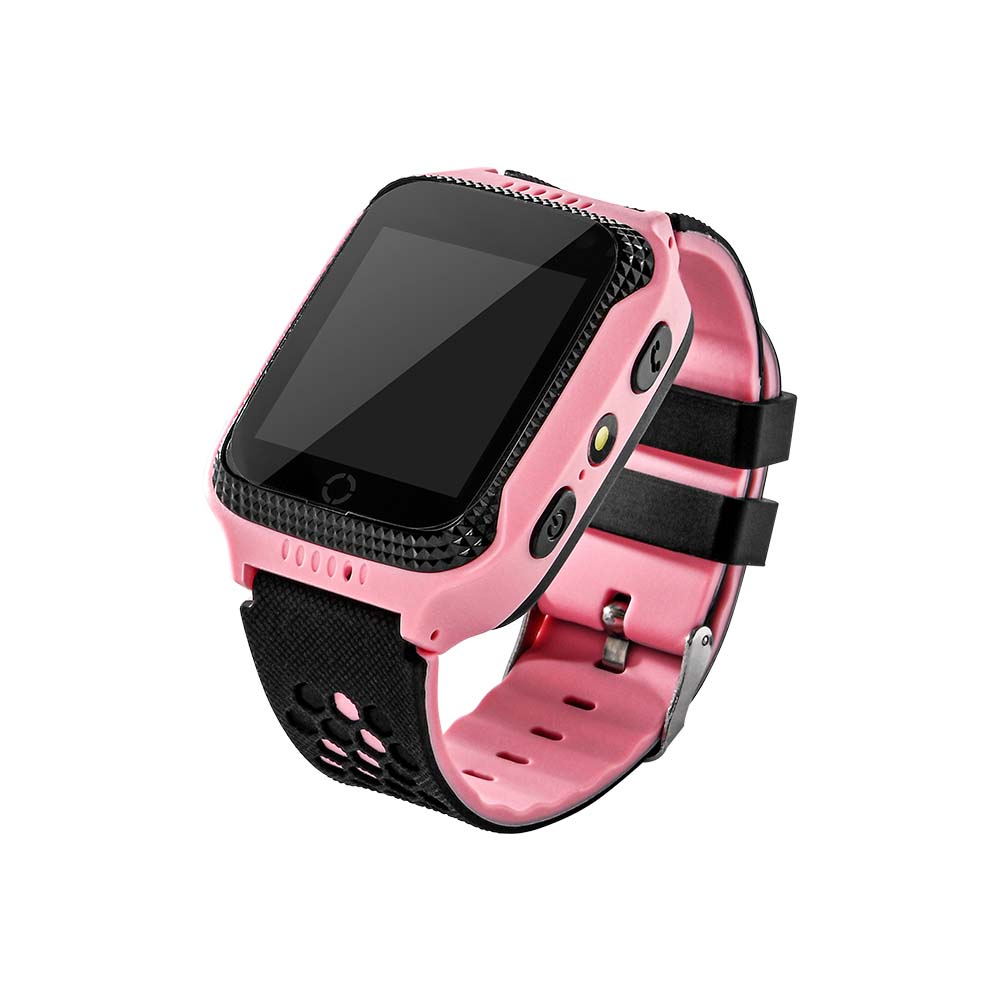KidSafe Junior rózsaszín gyerek okosóra GPS-sel, 1.44 inch kijelzővel (BB13-112)