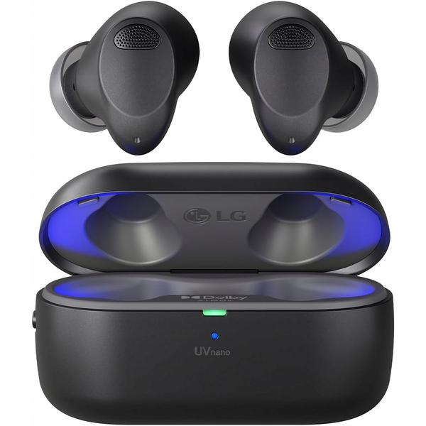 LG TONE Free T90S Bluetooth Fülhallgató Headset Töltőtokban - Fekete