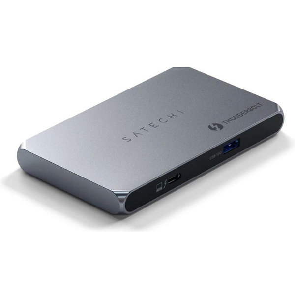 Satechi Aluminium Thunderbolt 4 Slim Hub, szürke