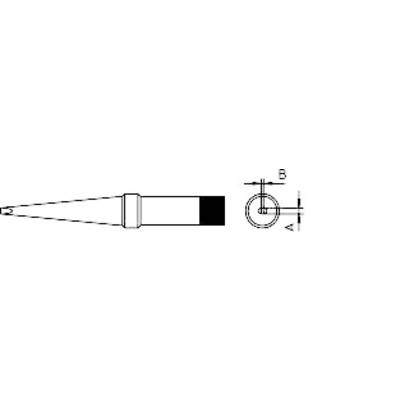 Weller pákahegy, forrasztóhegy PT sorozat PT-K7 hosszú, keskeny hegyű 1.2 mm (4PTK7-1)
