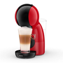 Еспресо машина с капсули KRUPS NESCAFE® Dolce Gusto® Piccolo XS KP1A3510, Налягане 15 бара, 1600W, Капацитет на резервоара 0,8 л, Функция Eco, Черен/Червен