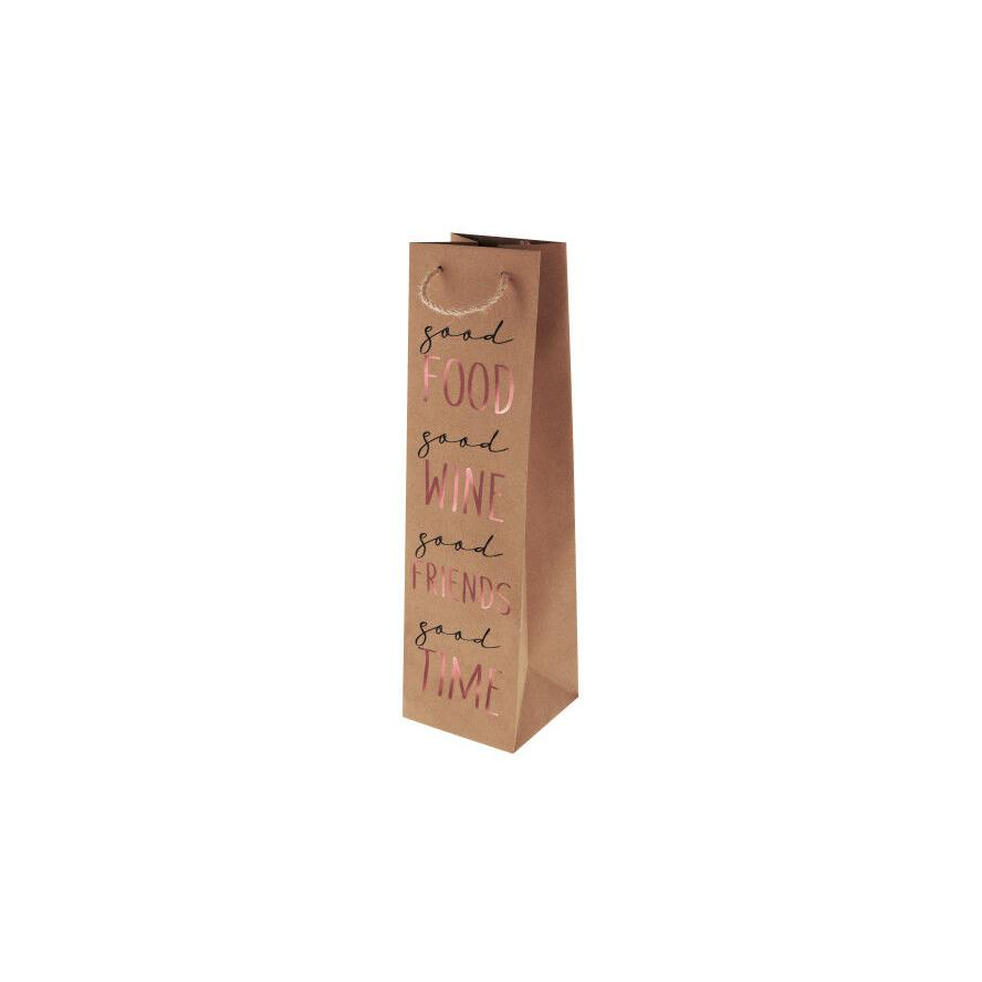 SUSYCARD Geschenkt.Kraft 10,5x36x10cm Good Wine FSC 1 Stück (40051222) (40051222)
