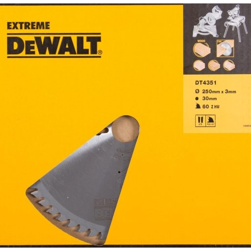 Fűrésztárcsa DeWalt DT4351 250x30 mm (DT4351-QZ)