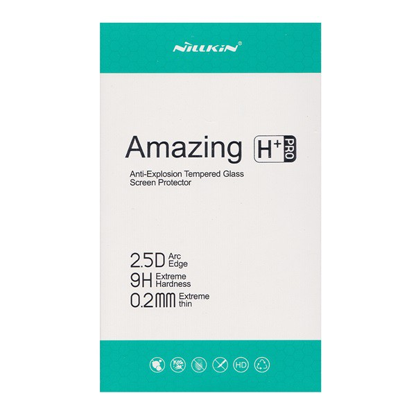 NILLKIN H+ PRO képernyővédő üveg (2.5D lekerekített szél, karcálló, UV szűrés, ultravékony, 0.2mm, 9H) ÁTLÁTSZÓ [Huawei P30 Lite (Nova 4e)]